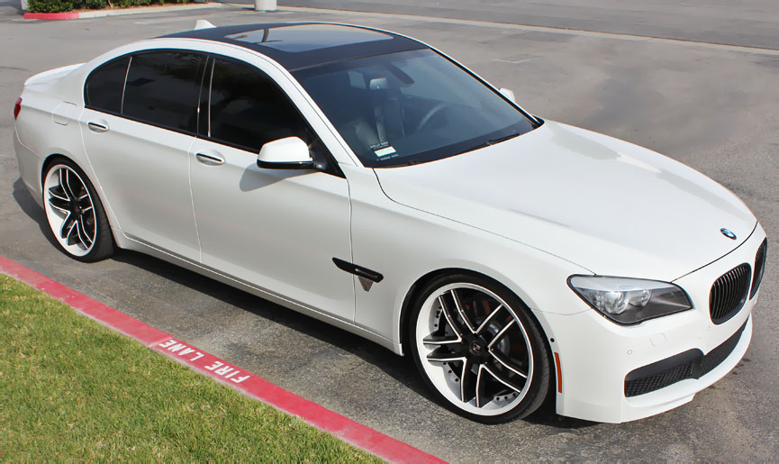 Koko Kuture Intake on BMW 750